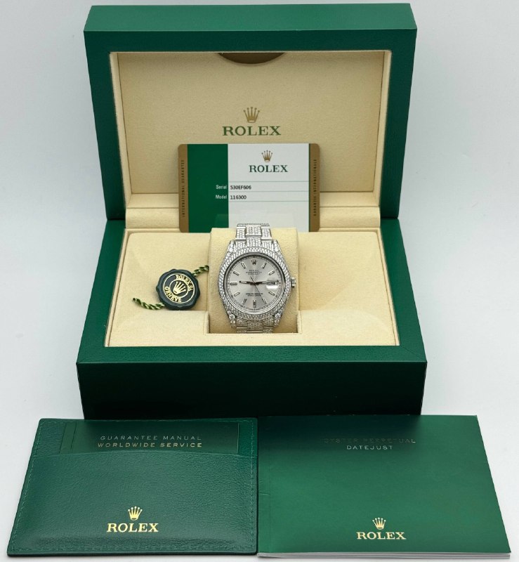 2017 Rolex Datejust 41mm Diamond Bussdown