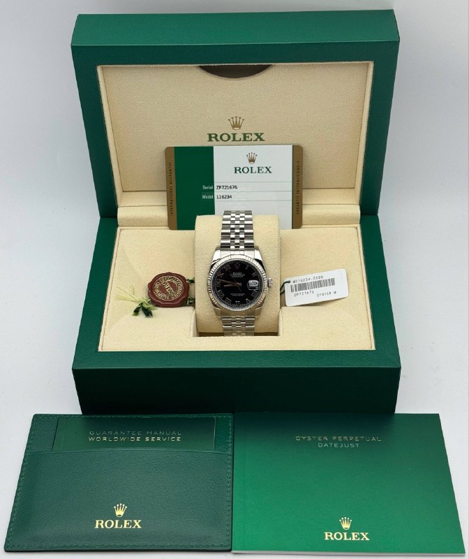 2017 Rolex Datejust 36mm 116234 18k White Gold