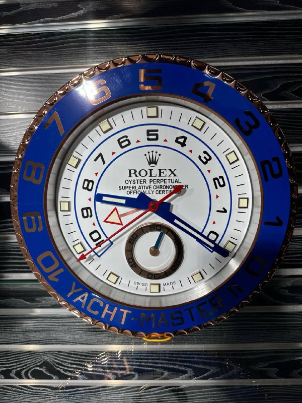 Yacht-Master II Rose Gold Wall Clock