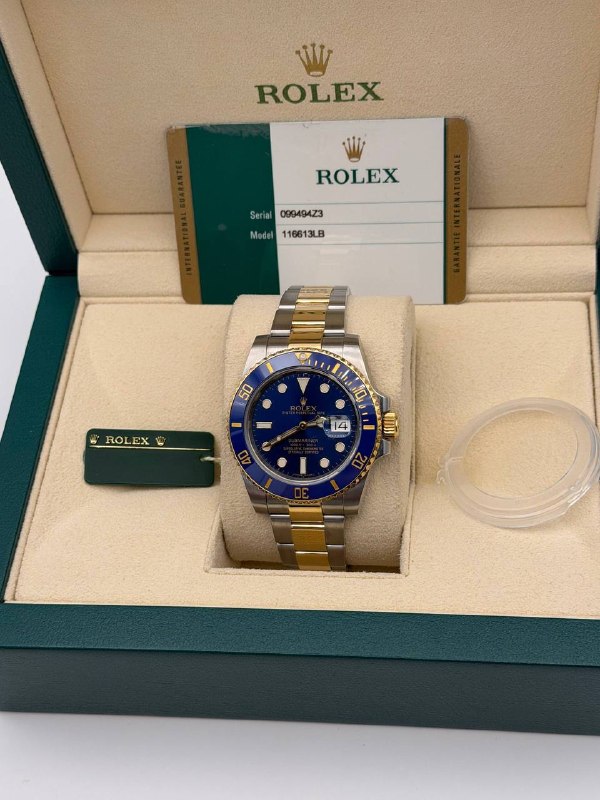 2016 Rolex Submariner 40mm Bluesy Two-Tone