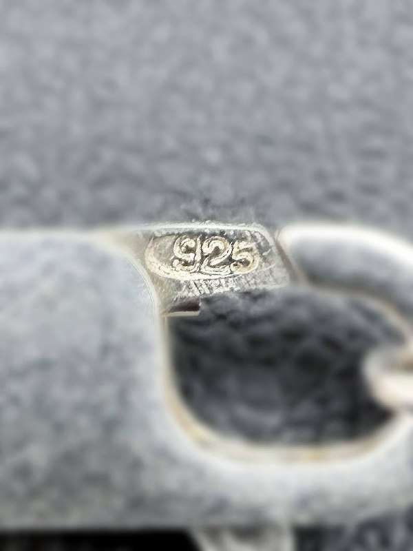 Italy 925 Sterling Silver Figaro Chain 30"