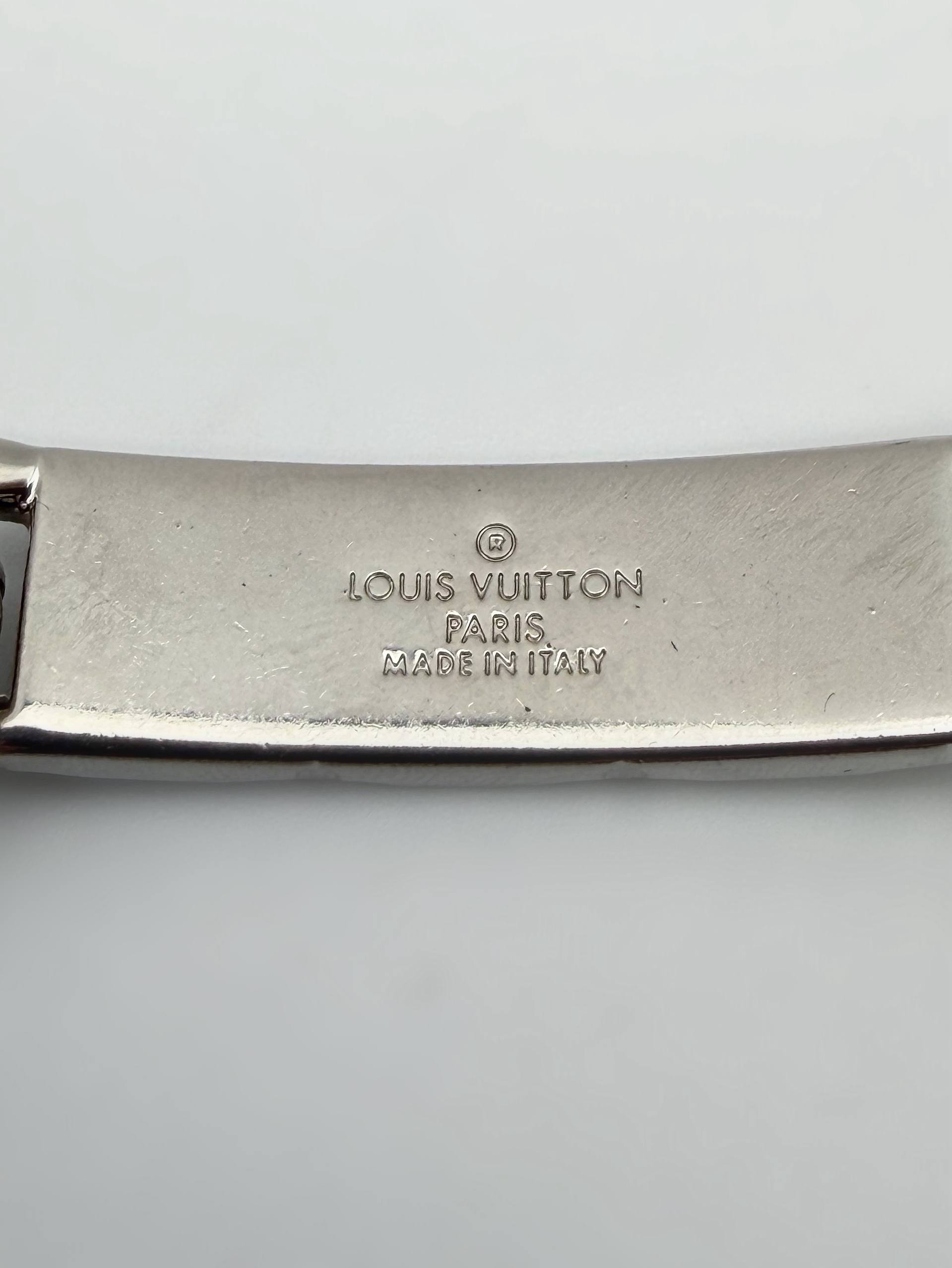 Authentic Louis Vuitton Monogram Chain Bracelet