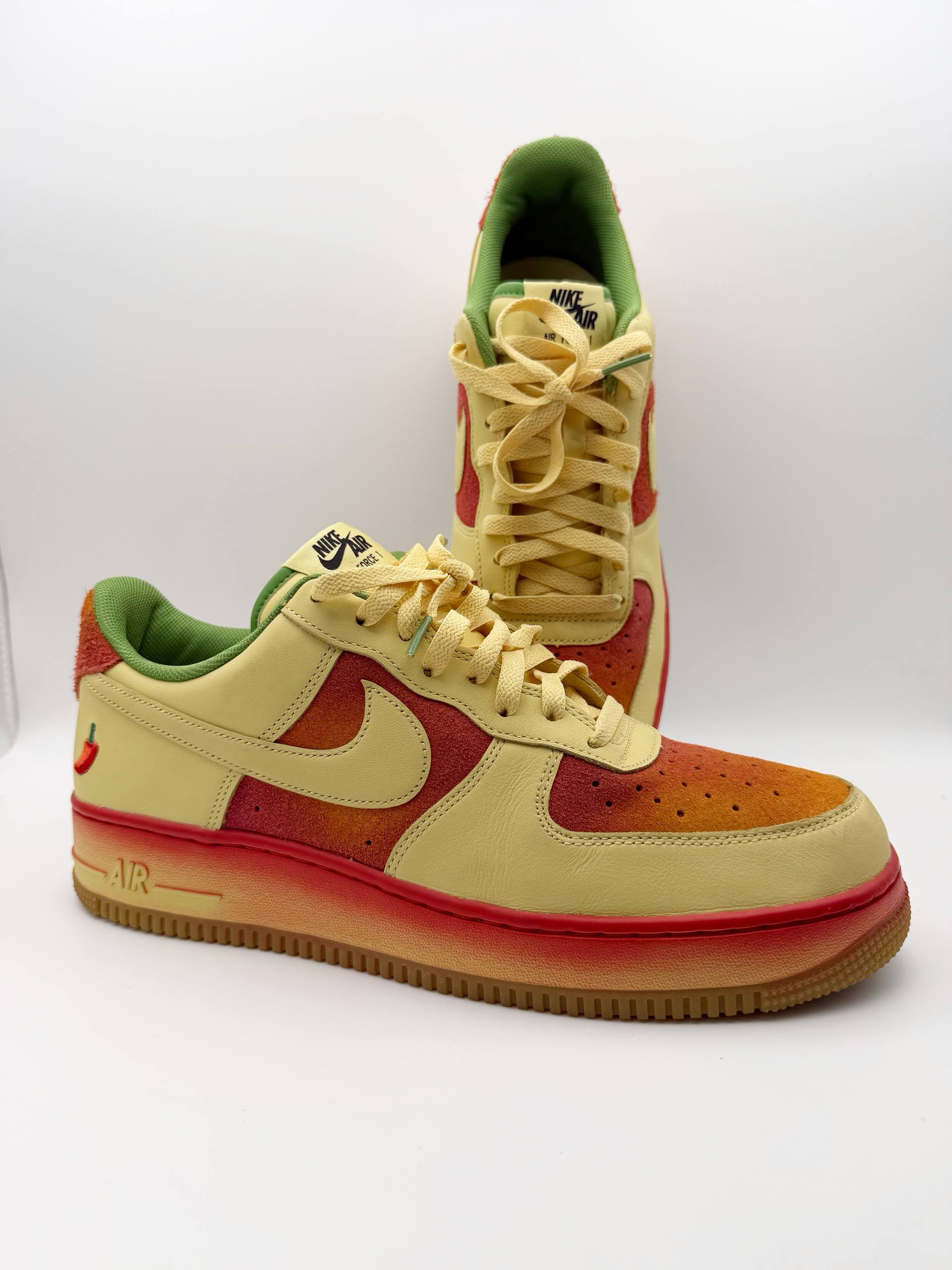 Nike Air Force 1 '07 'Chili Pepper' Shoes Size 12