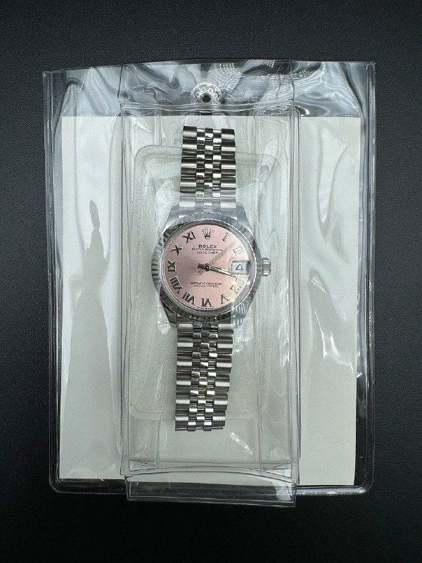 Lot of 100pcs Clear Plastic Watch & Card Large Snap Pouch Case