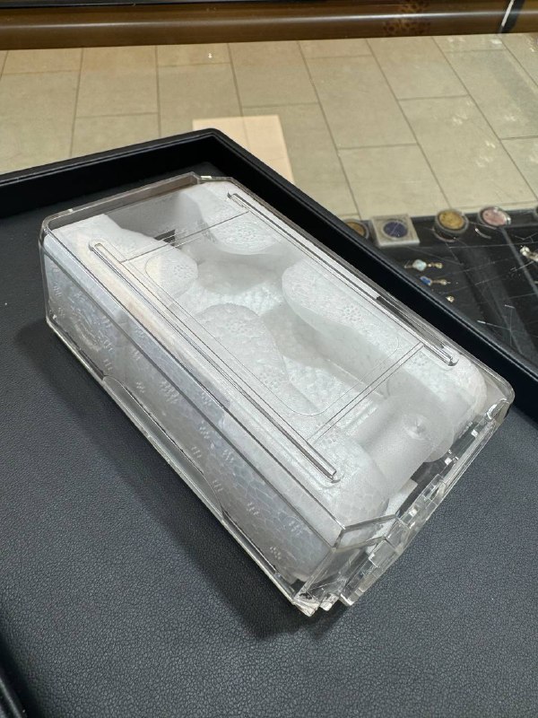 Lot of 100pcs Protective Plastic Watch Coffin Box for Service Center Shipping or Storage