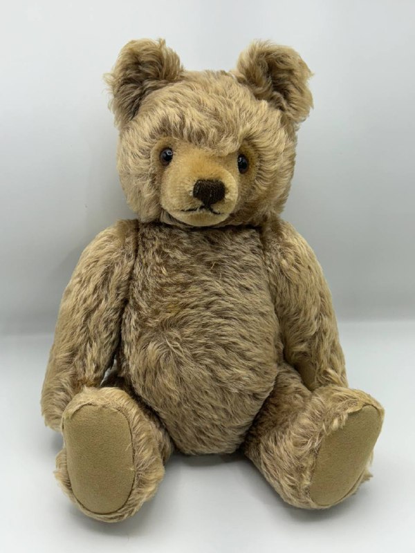 Charming & ADORABLE 16” GERMANY vintage 1940-1950’s growling STEIFF TEDDY BEAR